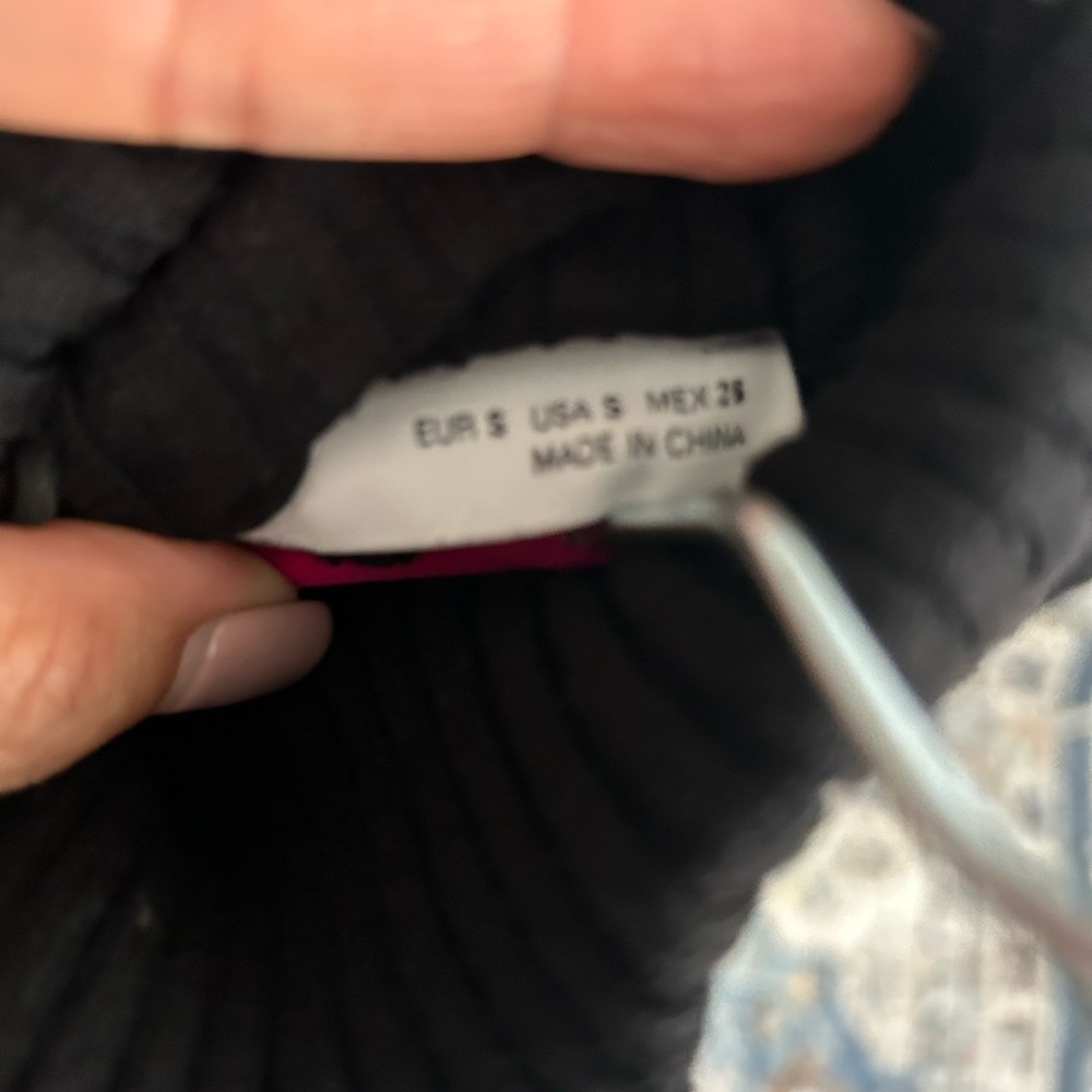 Zara Rhinestone Turtle Neck Sweater (small) - Picture 2 of 4